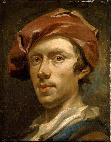 Olof Arenius Self portrait oil painting image